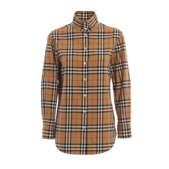 Burberry Starling Long Sleeve Shirt in Neutral US02